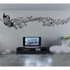 Butterfly Music Note Wall Decal